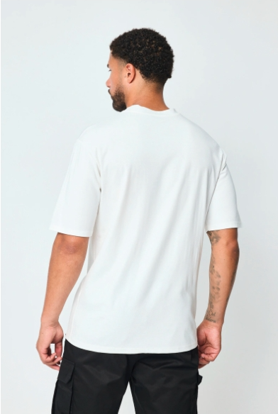 T shirt uni col rond